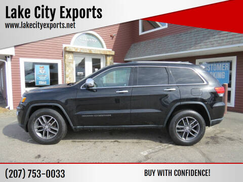 2017 Jeep Grand Cherokee for sale at Lake City Exports in Auburn ME