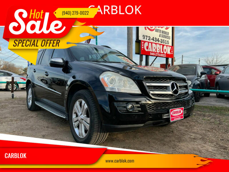 2009 Mercedes-Benz GL-Class for sale at CARBLOK in Lewisville TX