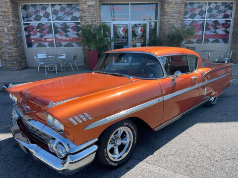 1958 Chevrolet Impala for sale at Iconic Motors of Oklahoma City, LLC in Oklahoma City OK