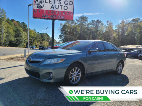 2010 Toyota Camry Hybrid for sale at Let's Go Auto in Florence SC