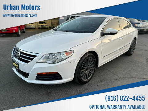 2012 Volkswagen CC for sale at Urban Motors in Sacramento CA
