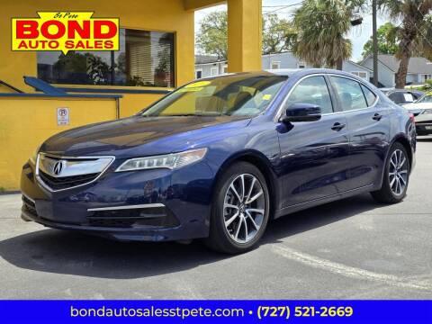 2016 Acura TLX for sale at Bond Auto Sales of St Petersburg in Saint Petersburg FL