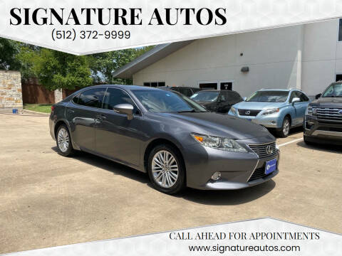 2013 Lexus ES 350 for sale at Signature Autos in Austin TX