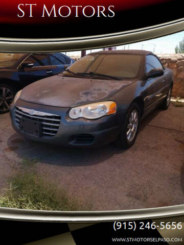 2006 Chrysler Sebring for sale at ST Motors in El Paso TX