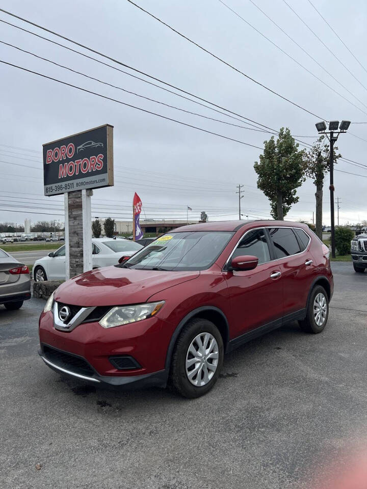 2015 Nissan Rogue for sale at Boro Motors in Murfreesboro, TN