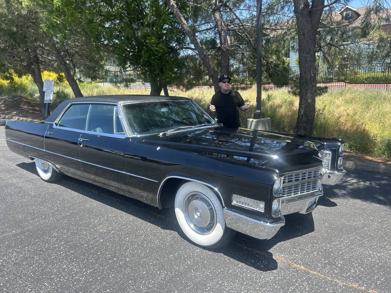 Black 1966 Cadillac DeVille 1