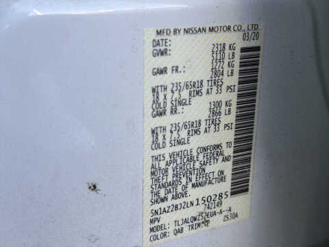 2020 Nissan Murano SV