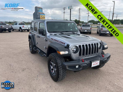 2019 Jeep Wrangler Unlimited for sale at Tony Peckham @ Korf Motors in Sterling CO