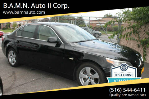 2007 BMW 5 Series for sale at Luxury Auto Repair and Services in Freeport NY