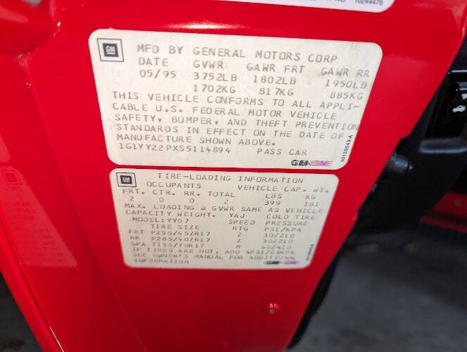 1995 Chevrolet Corvette