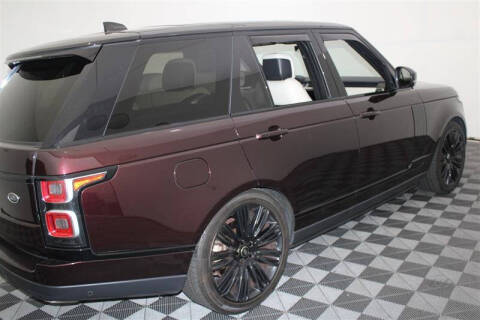 2018 Land Rover Range Rover HSE