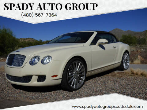 2011 Bentley Continental for sale at Spady Auto Group in Scottsdale AZ