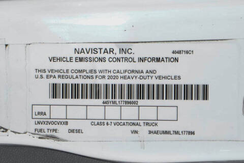 2021 International MV607