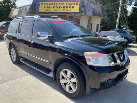 2011 Nissan Armada for sale at Courtesy Cars in Independence MO