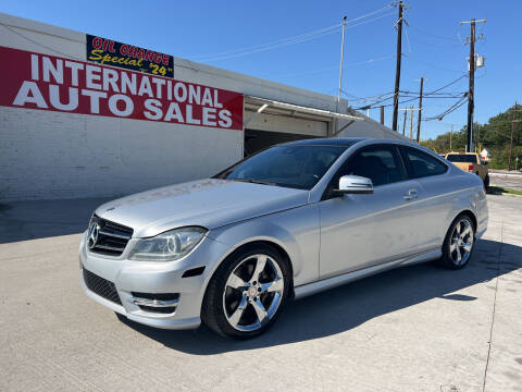 2015 Mercedes-Benz C-Class for sale at International Auto Sales in Garland TX