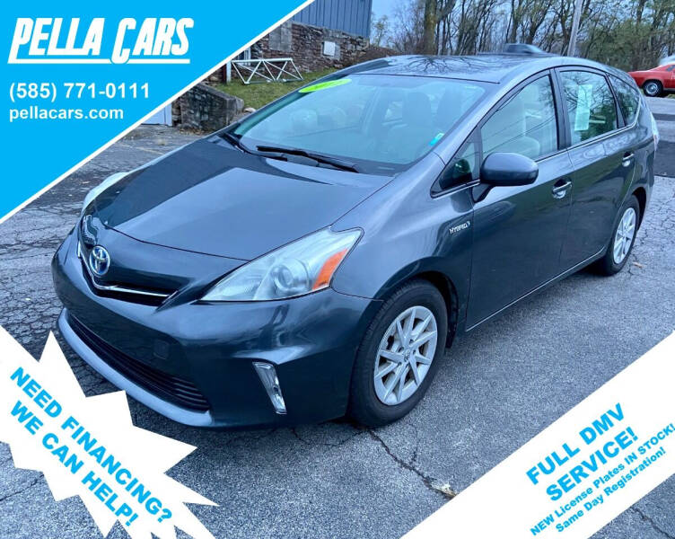 2012 Toyota Prius v for sale at Pella Cars LLC in Brockport NY