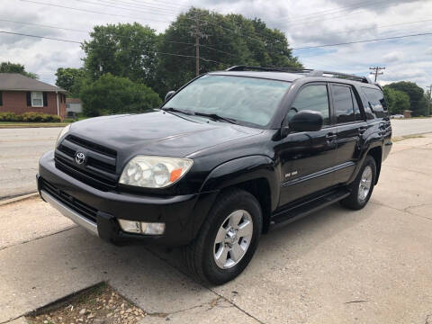 2004 Toyota 4Runner for sale at E Motors LLC in Anderson SC