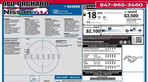 2019 Ford Mustang BULLITT