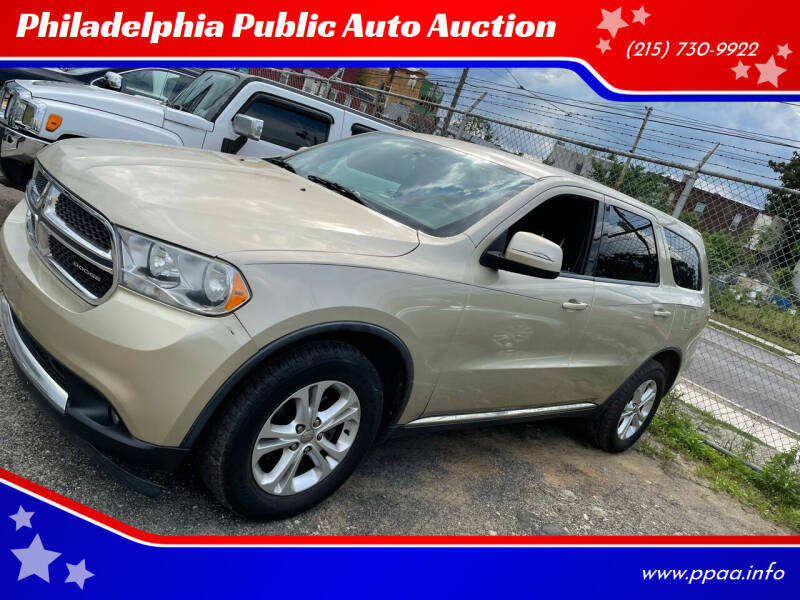 2012 Dodge Durango for sale at Philadelphia Public Auto Auction in Philadelphia PA