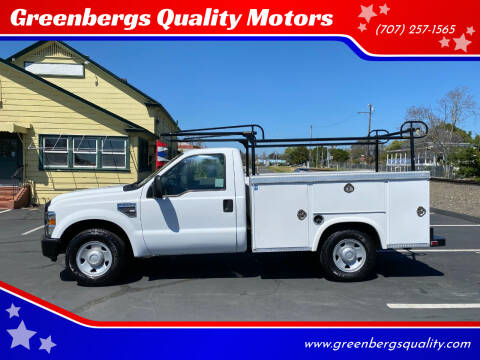 2008 Ford F-250 Super Duty for sale at Greenbergs Quality Motors in Napa CA