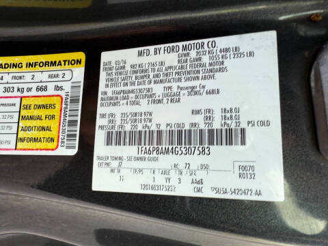 2016 Ford Mustang V6