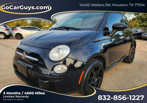 2017 FIAT 500 for sale at Gocarguys.com in Houston TX