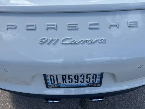 2017 Porsche 911 Carrera