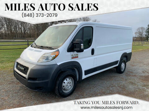 2019 RAM ProMaster for sale at Miles Auto Sales in Jackson NJ