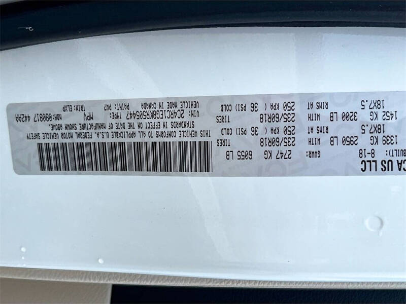 2019 Chrysler Pacifica Touring L Plus