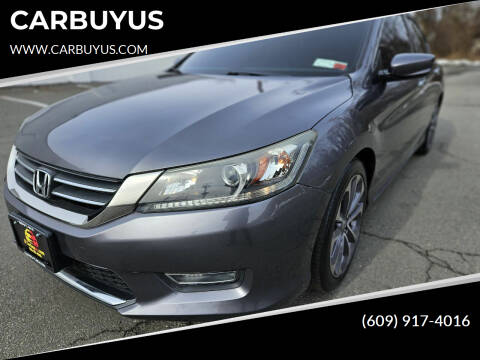 2013 Honda Accord for sale at CARBUYUS in Ewing NJ