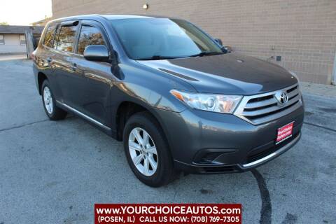 2013 Toyota Highlander for sale at Your Choice Autos in Posen IL