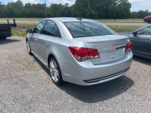 2015 Chevrolet Cruze for sale at Baileys Truck and Auto Sales in Florence SC