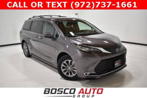 2021 Toyota Sienna for sale at Bosco Auto Group in Flower Mound TX