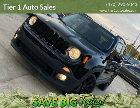 2017 Jeep Renegade for sale at Tier 1 Auto Sales in Gainesville GA