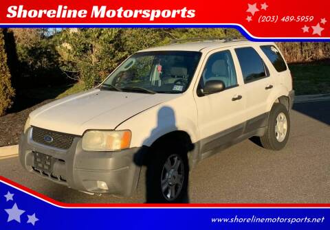 2004 Ford Escape for sale at Shoreline Motorsports in Waterbury CT
