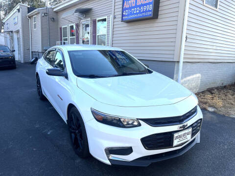 2018 Chevrolet Malibu for sale at Lonsdale Auto Sales in Lincoln RI