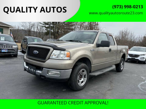 2005 Ford F-150 for sale at QUALITY AUTOS in Hamburg NJ