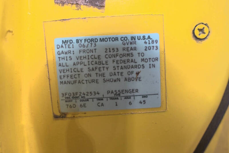 1973 Ford Mustang