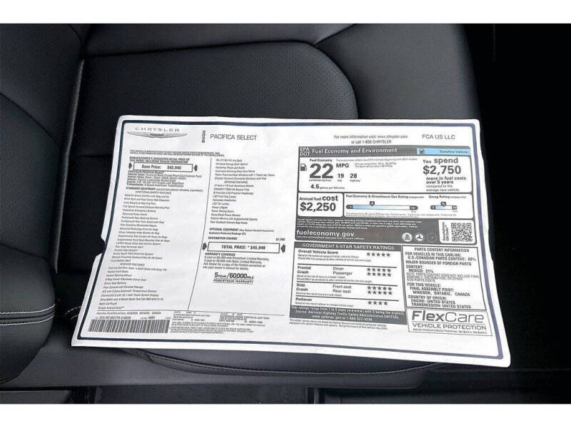 2026 Chrysler Pacifica Select