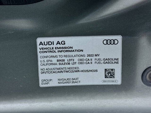 2022 Audi Q3 quattro S line Premium 45 TFSI