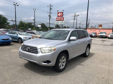 2009 Toyota Highlander for sale at 4th Street Auto in Louisville KY