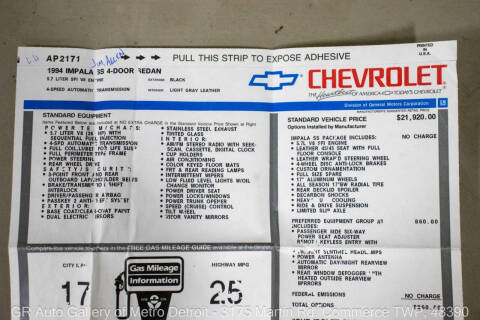 1994 Chevrolet Impala SS