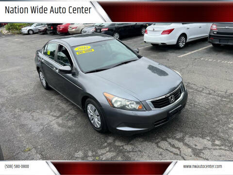 2010 Honda Accord for sale at Nation Wide Auto Center in Brockton MA