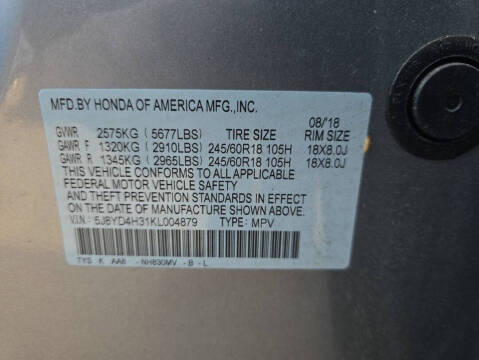 2019 Acura MDX SH-AWD