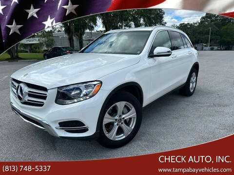 2018 Mercedes-Benz GLC for sale at CHECK AUTO, INC. in Tampa FL