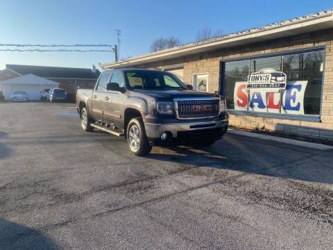 2011 GMC Sierra 1500 for sale at Tonys Auto Sales Inc in Wheatfield IN