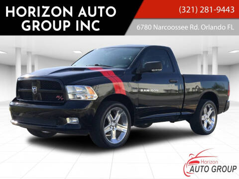 2012 RAM Ram Pickup 1500 for sale at HORIZON AUTO GROUP INC in Orlando FL