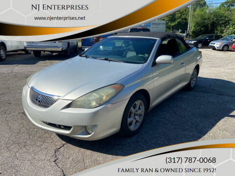 2006 Toyota Camry Solara for sale at NJ Enterprises in Indianapolis IN