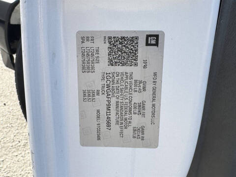 2021 Chevrolet Express 2500