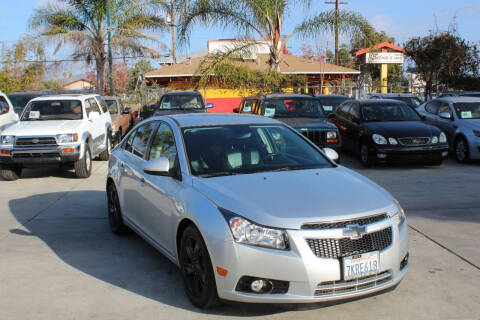 2014 Chevrolet Cruze for sale at August Auto in El Cajon CA